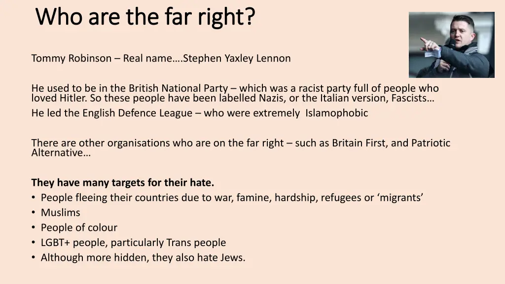 who are the far right who are the far right
