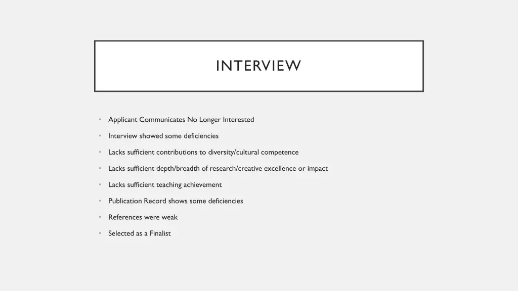 interview