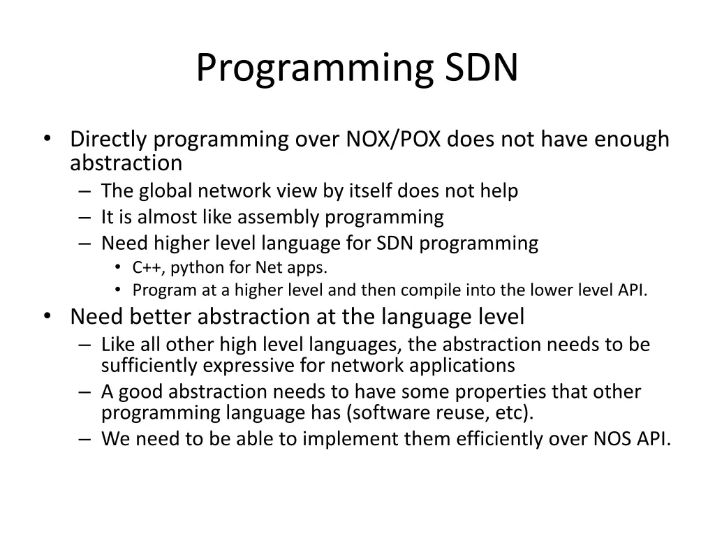 programming sdn 2