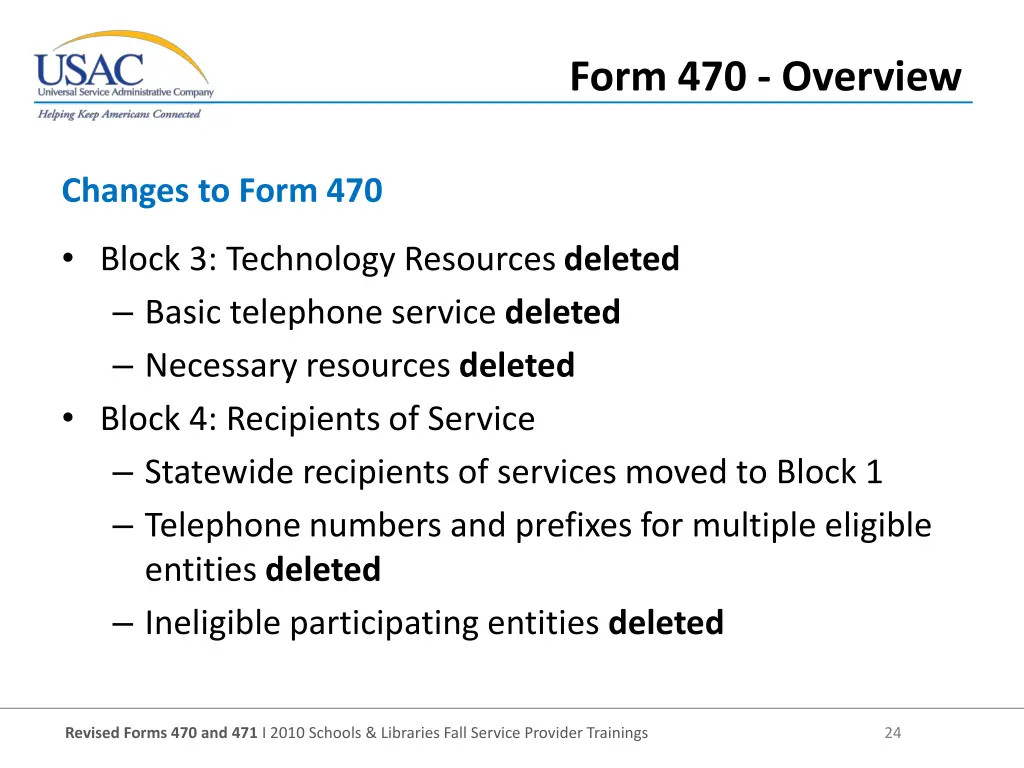 form 470 overview 1