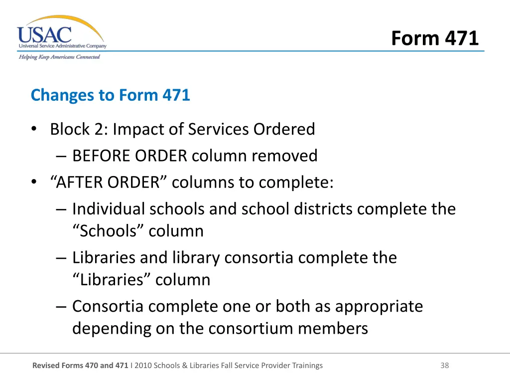 form 471 1
