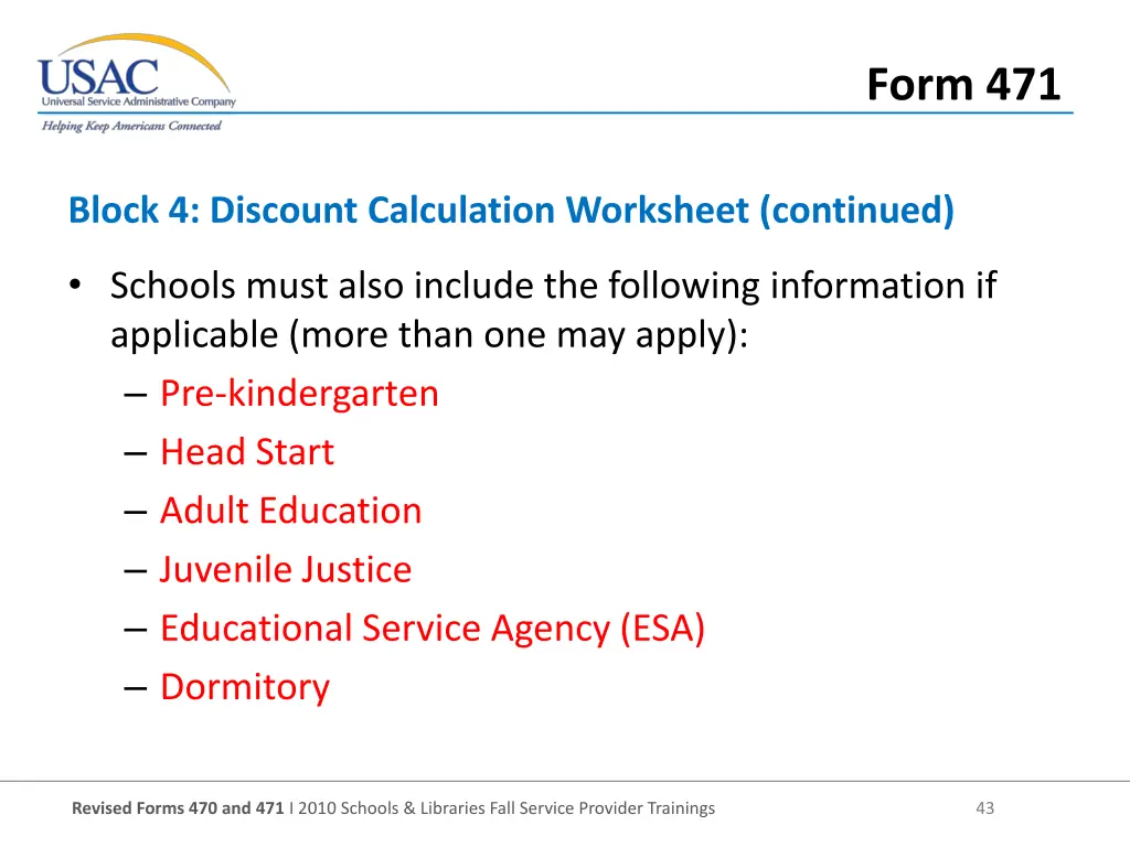 form 471 6