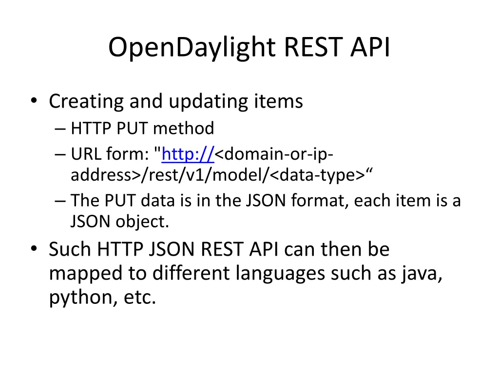 opendaylight rest api 2