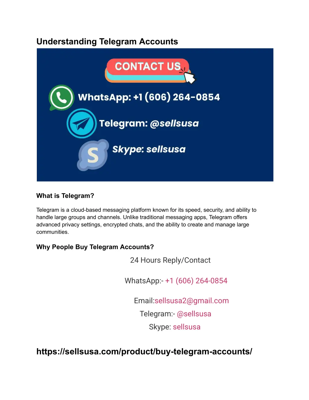understanding telegram accounts