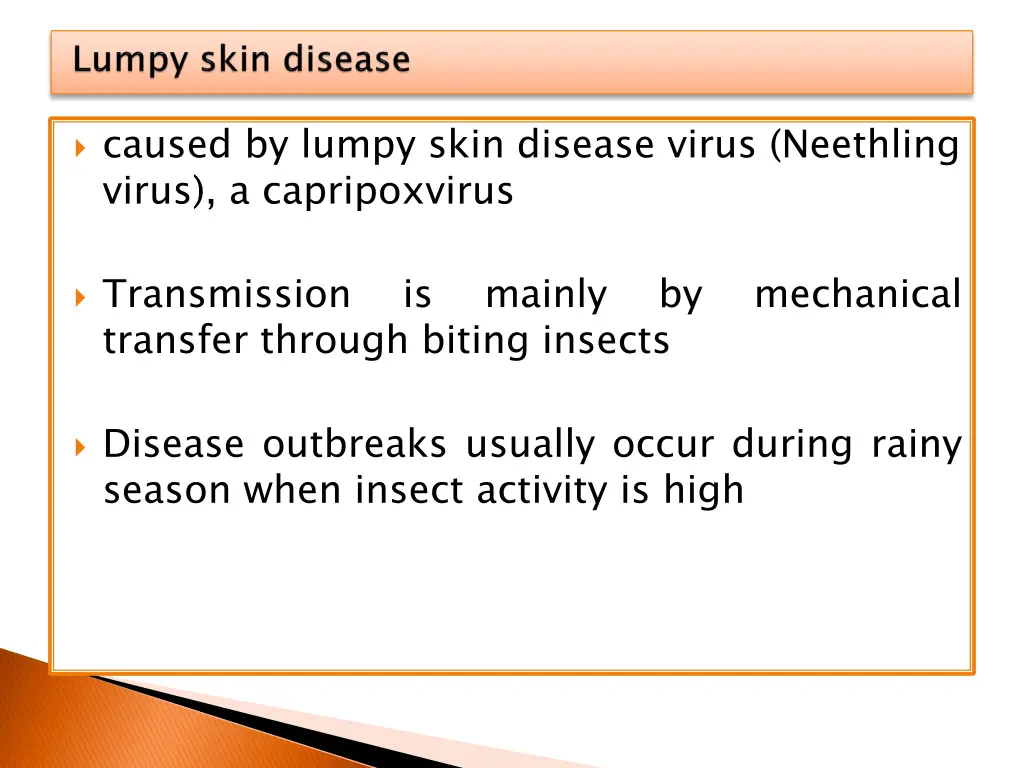 caused by lumpy skin disease virus neethling
