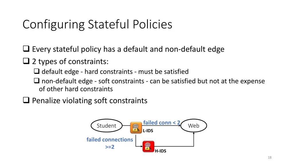 configuring stateful policies