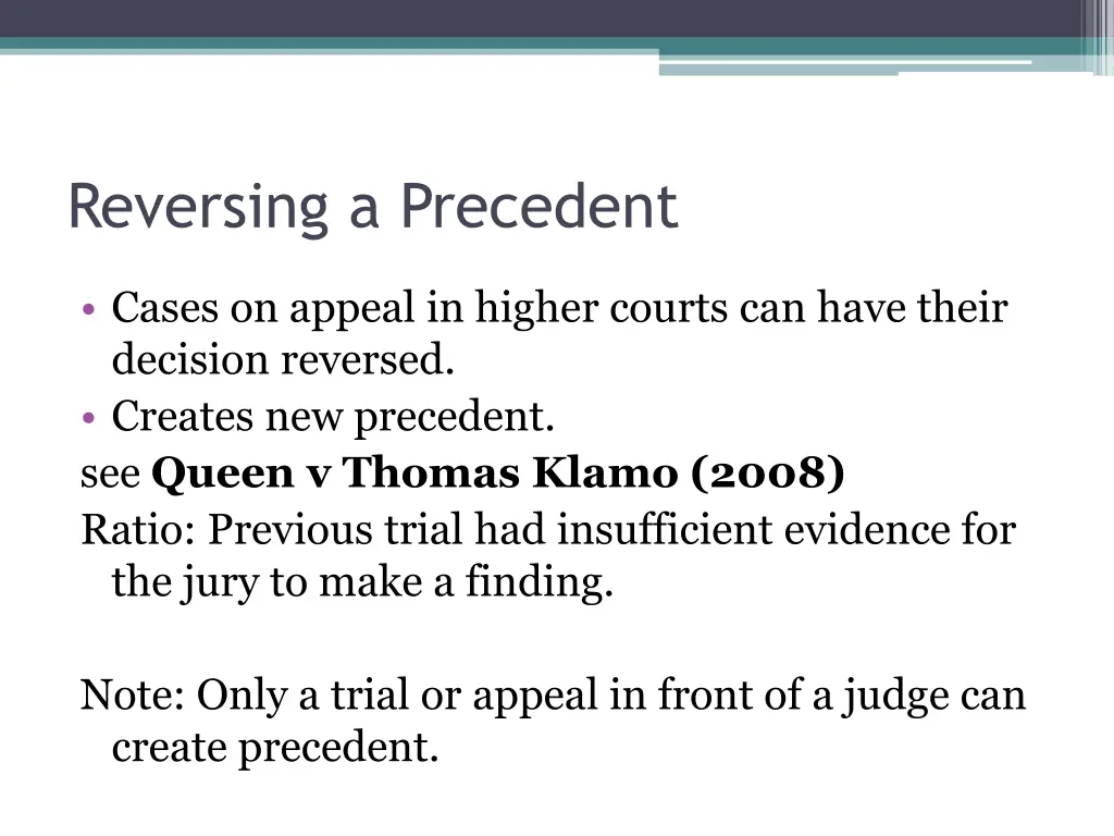 reversing a precedent