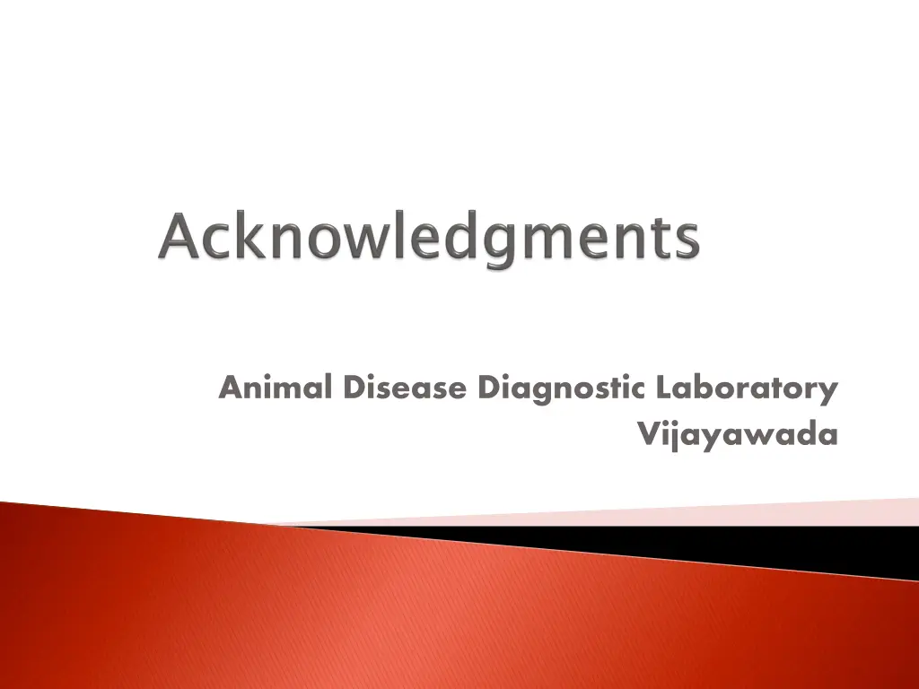 animal disease diagnostic laboratory