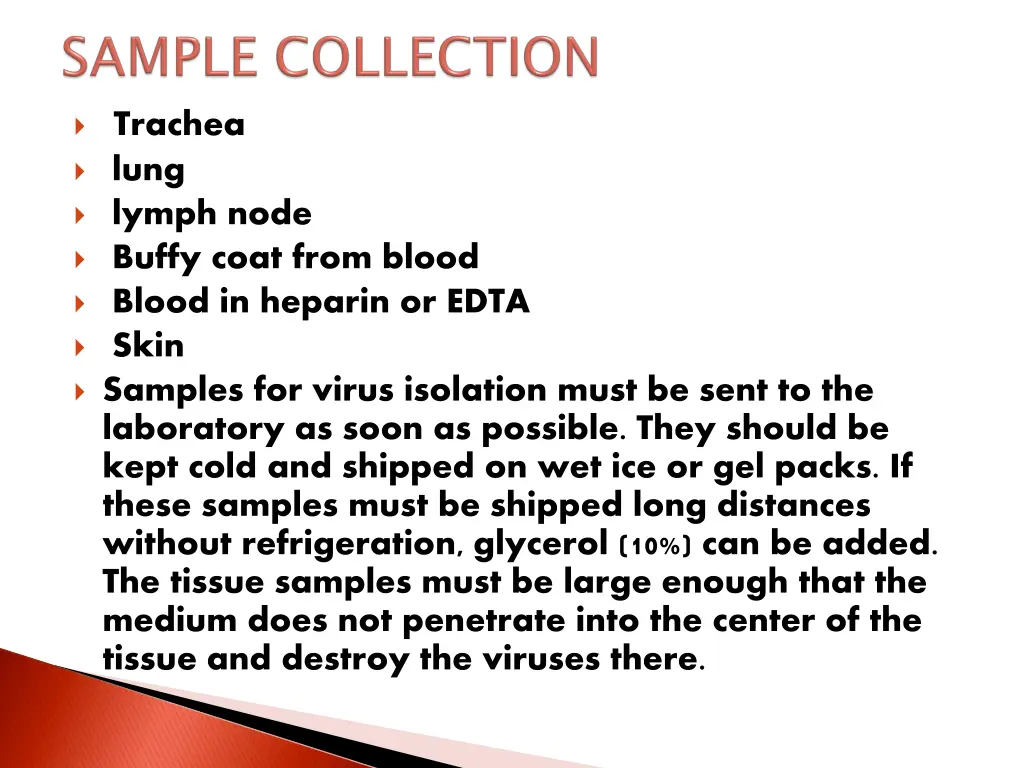 trachea lung lymph node buffy coat from blood