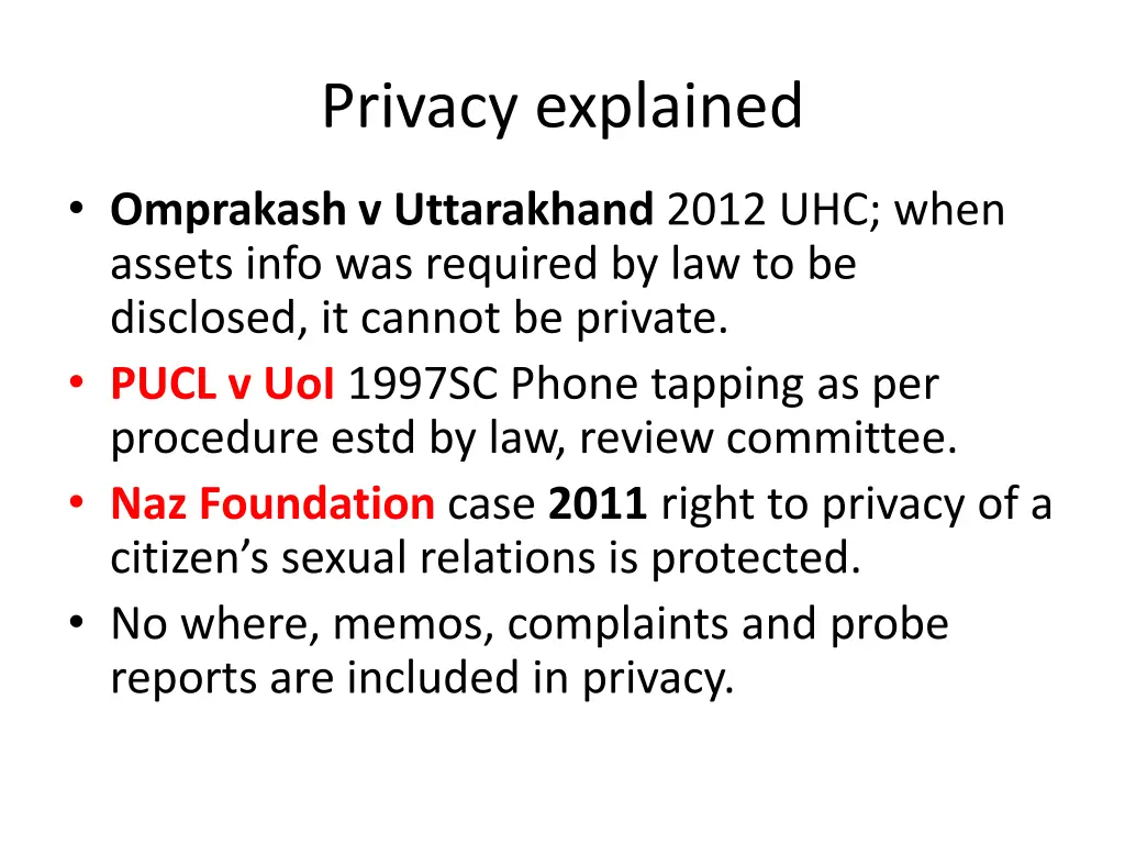 privacy explained