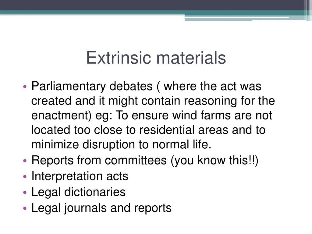 extrinsic materials