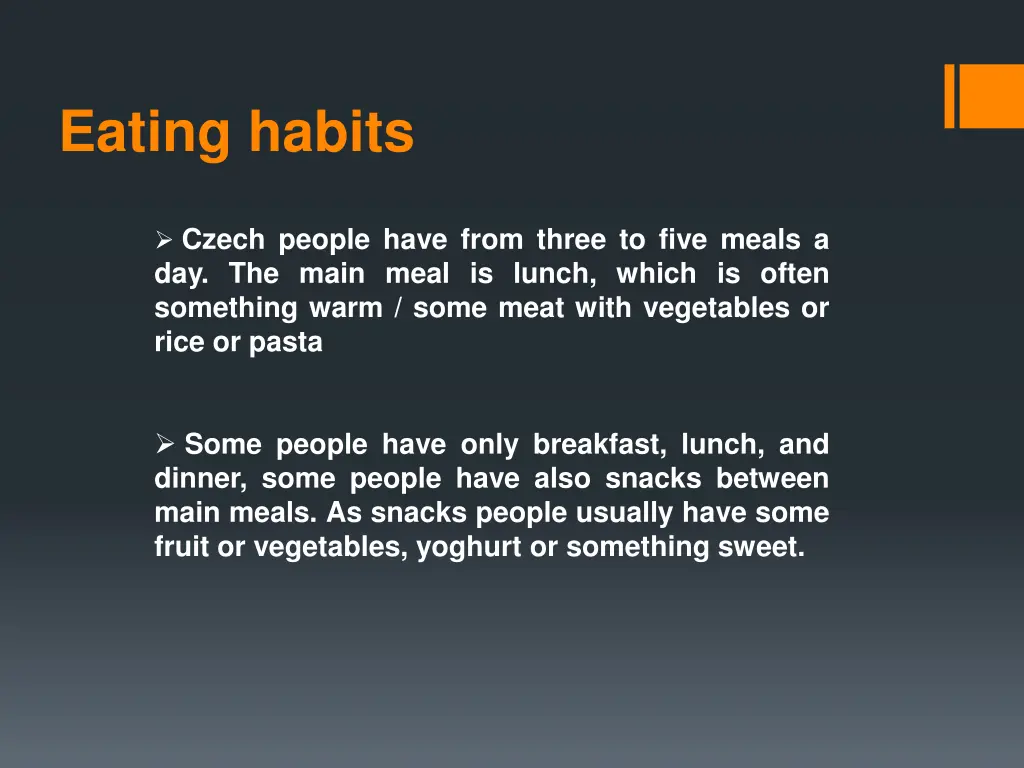 eating habits 1