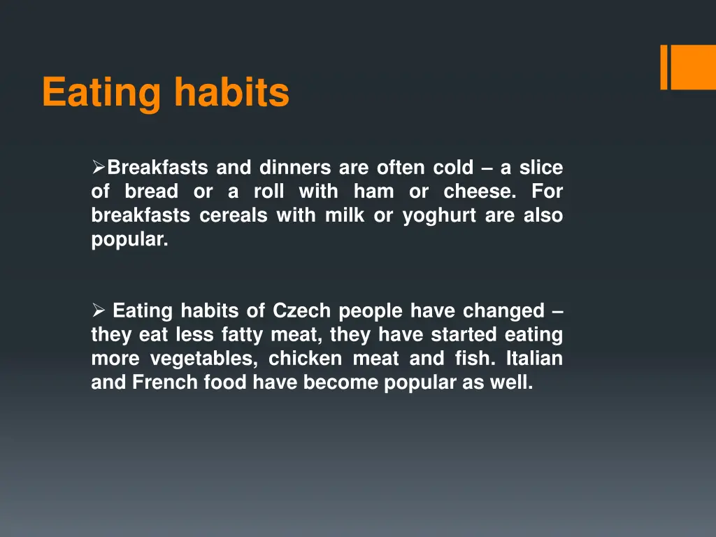eating habits 2