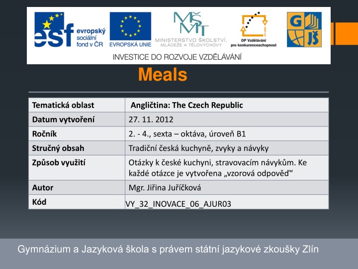 meals