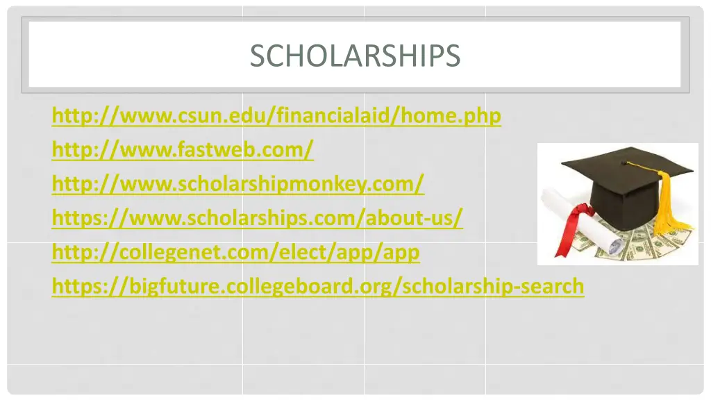 scholarships