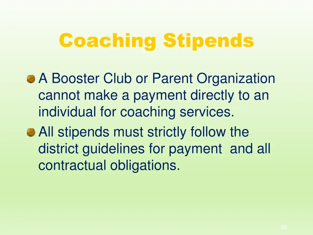 coaching stipends 1