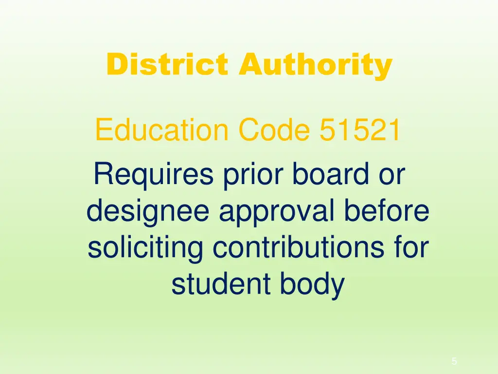district authority