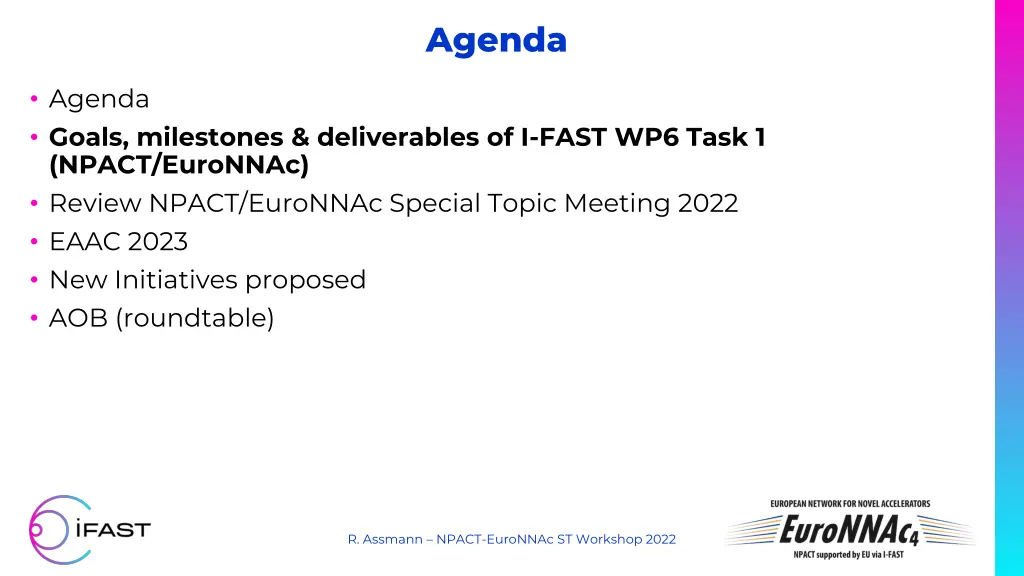 agenda 1