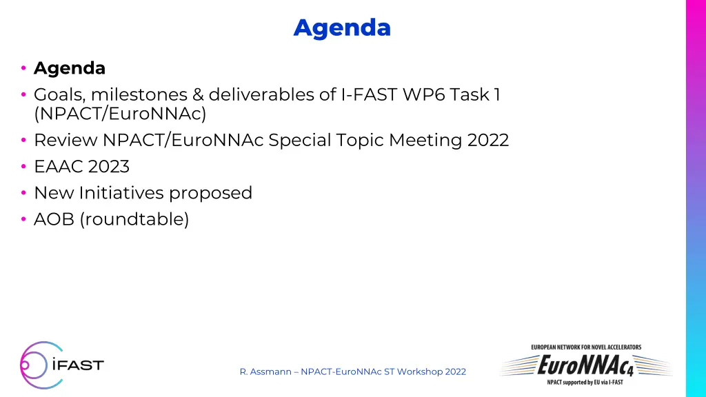 agenda