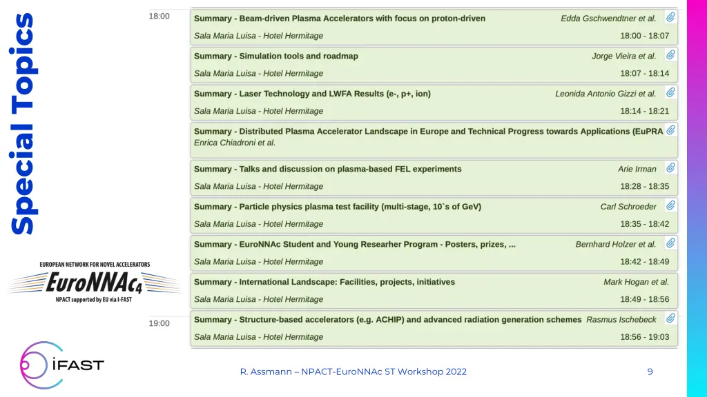 special topics