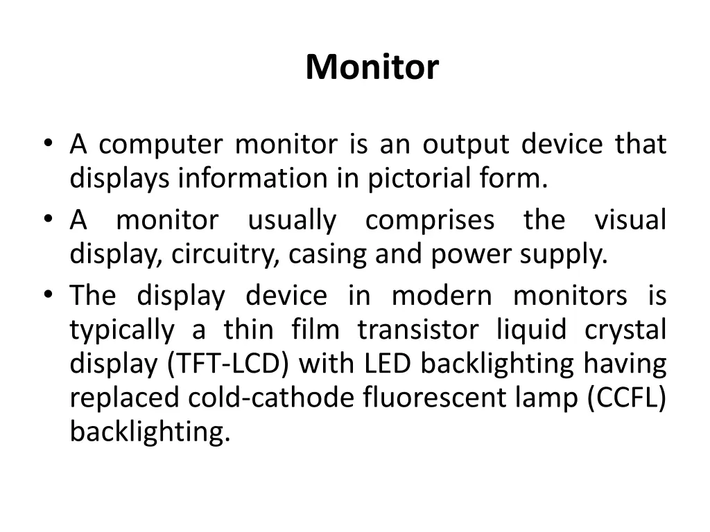 monitor