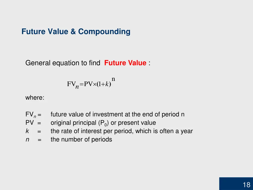 future value compounding
