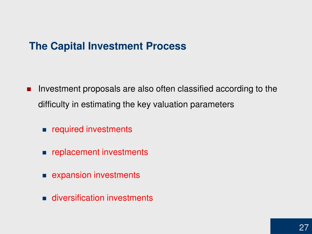 the capital investment process 2