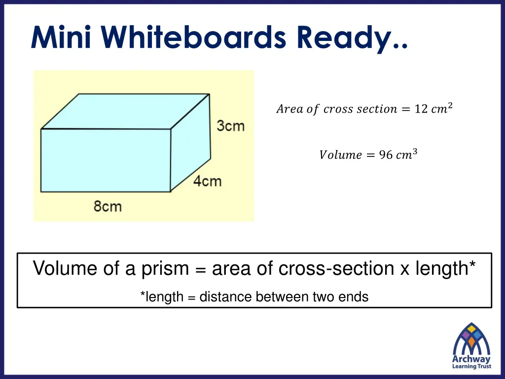 mini whiteboards ready