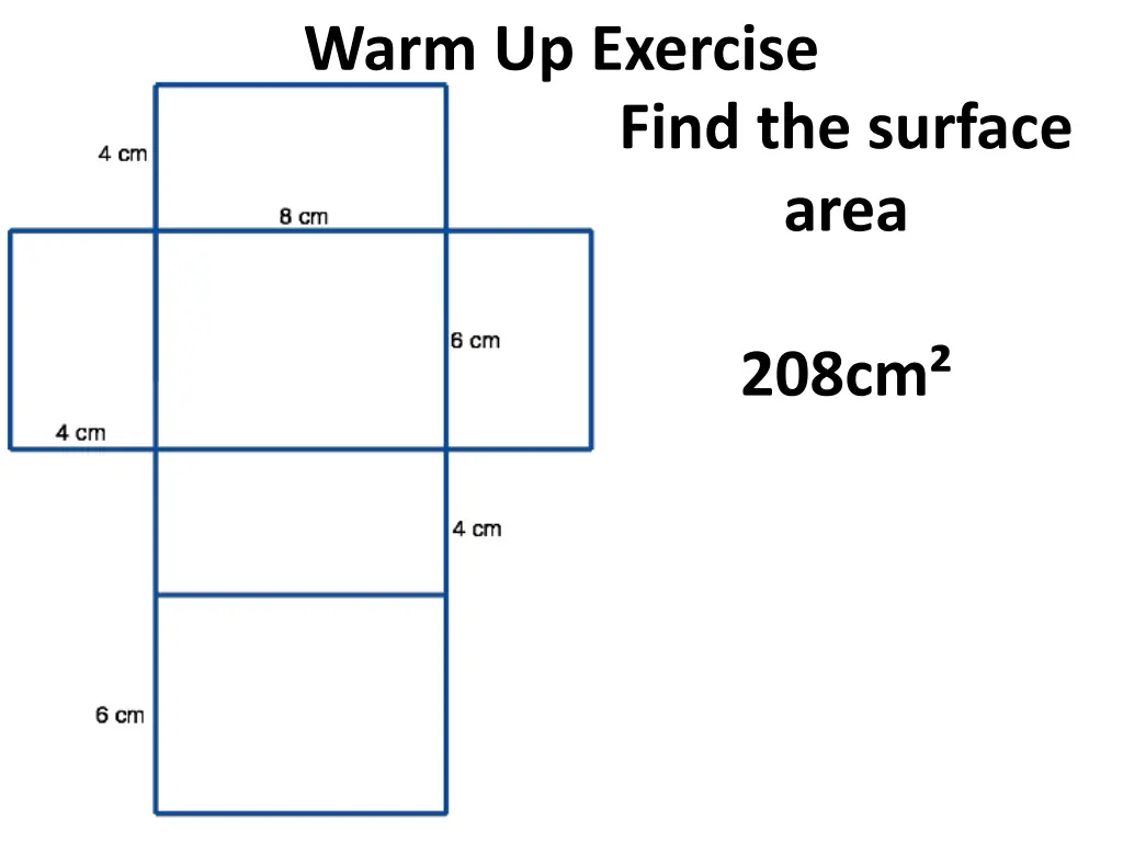 warm up exercise 1
