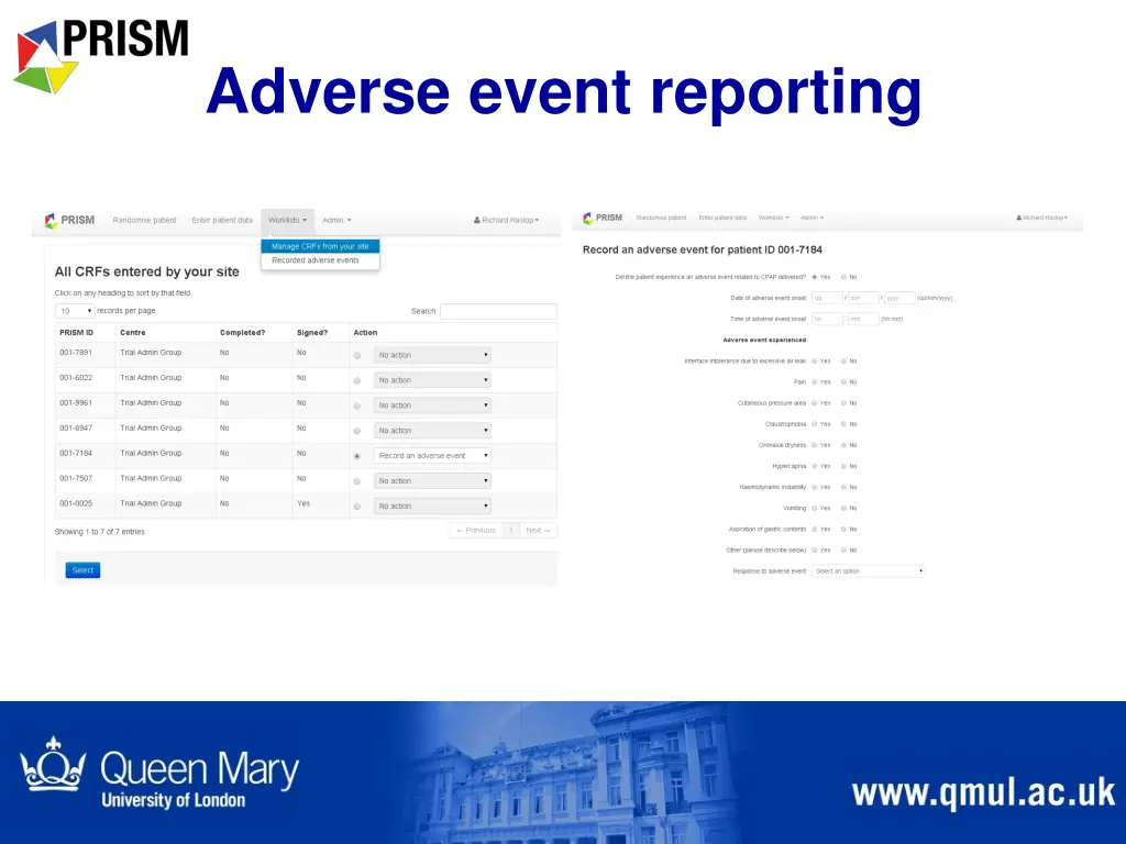 adverse event reporting 1