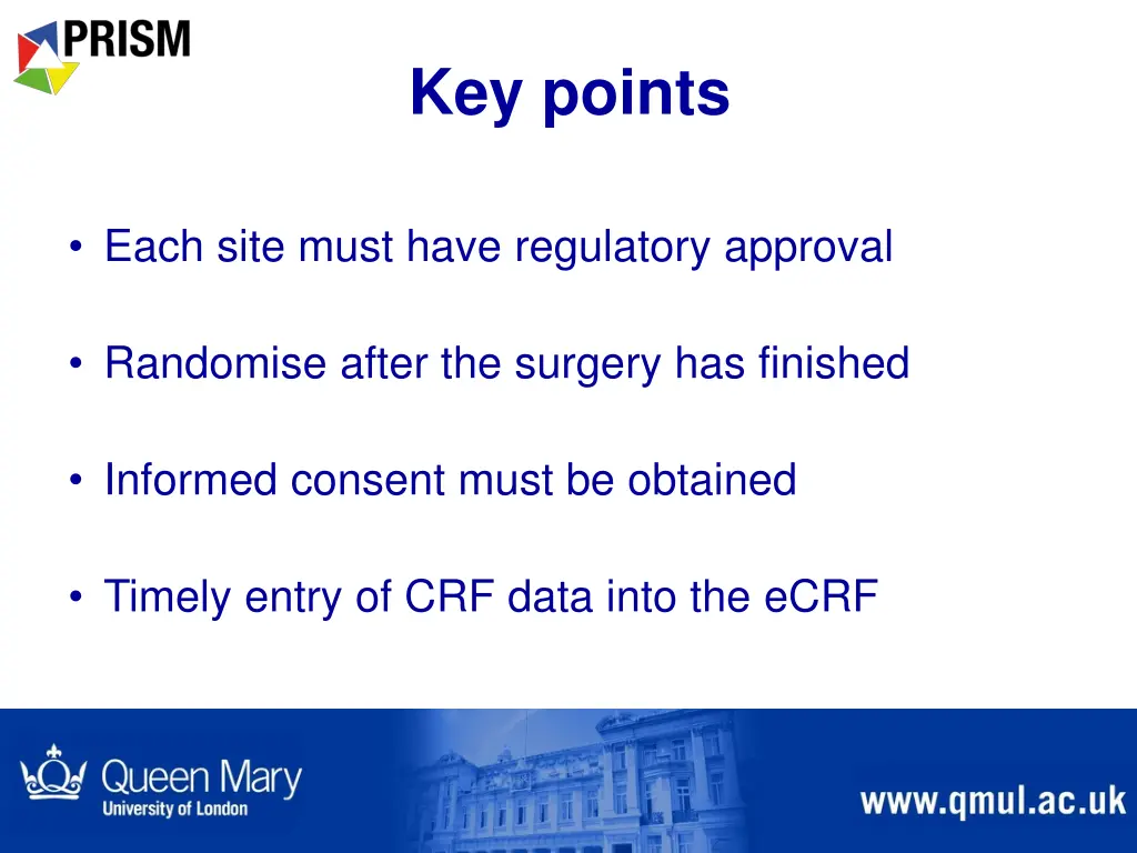 key points