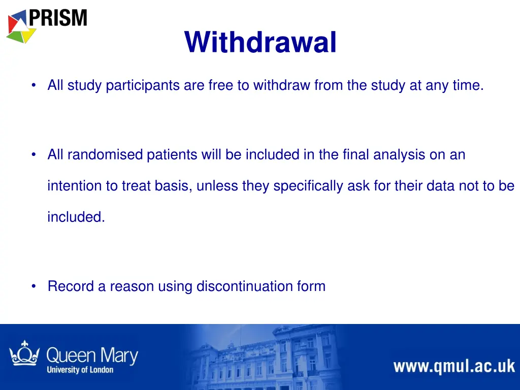 withdrawal