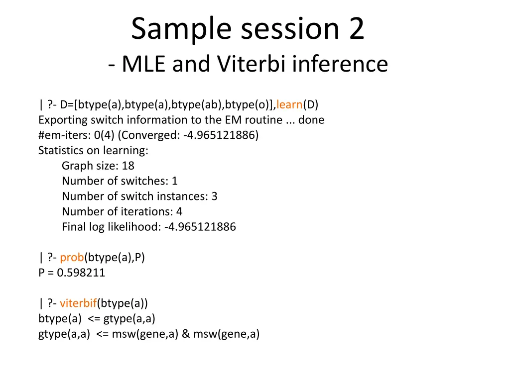 sample session 2 mle and viterbi inference