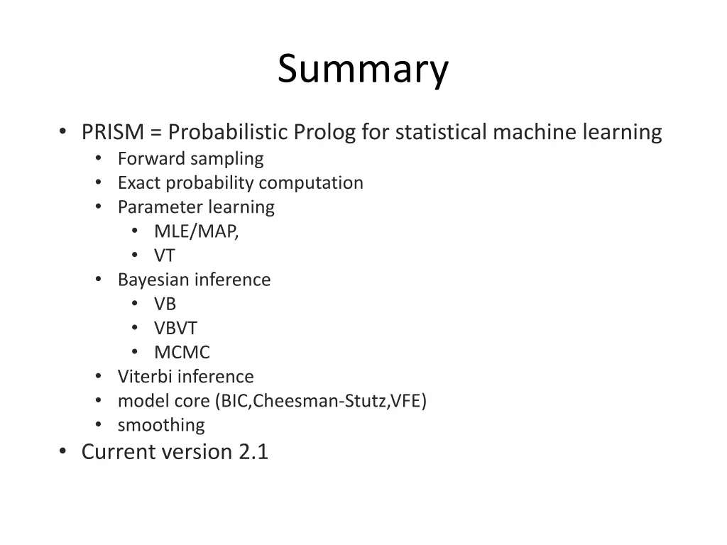 summary