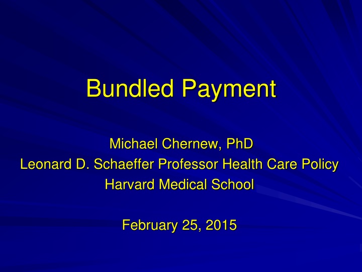 bundled payment