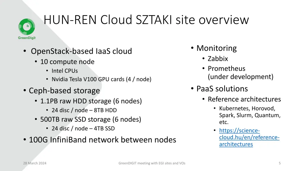 hun ren cloud sztaki site overview