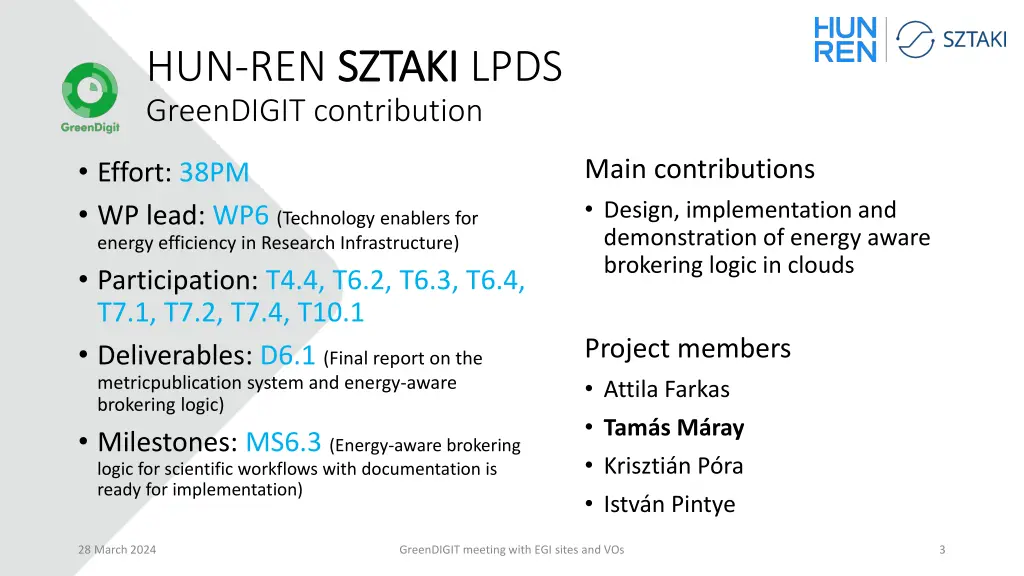 hun ren sztaki greendigit contribution