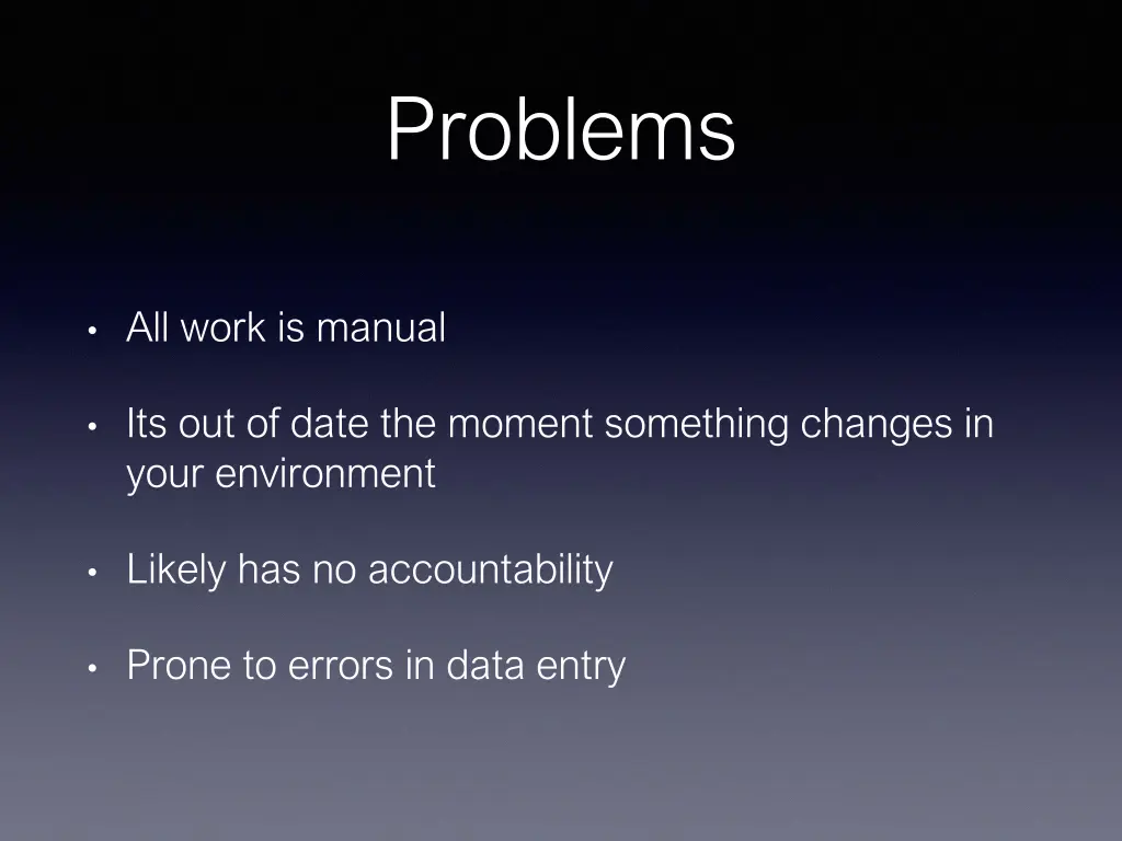 problems