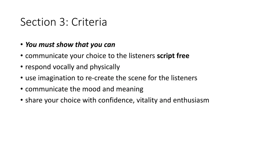 section 3 criteria