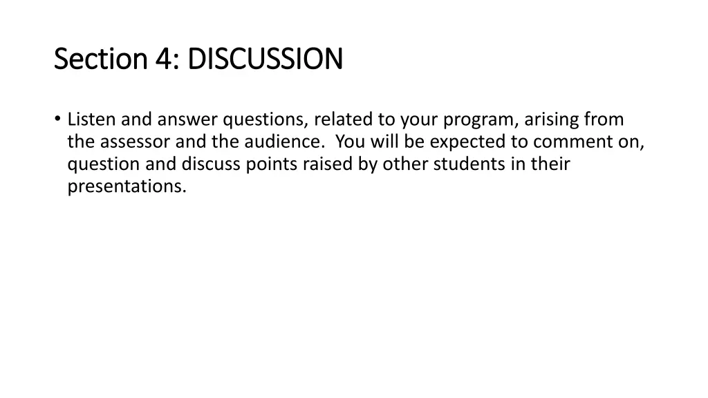 section 4 discussion section 4 discussion