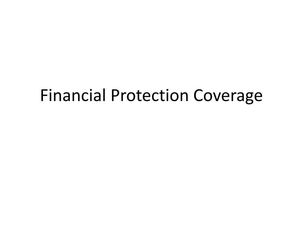 financial protection coverage