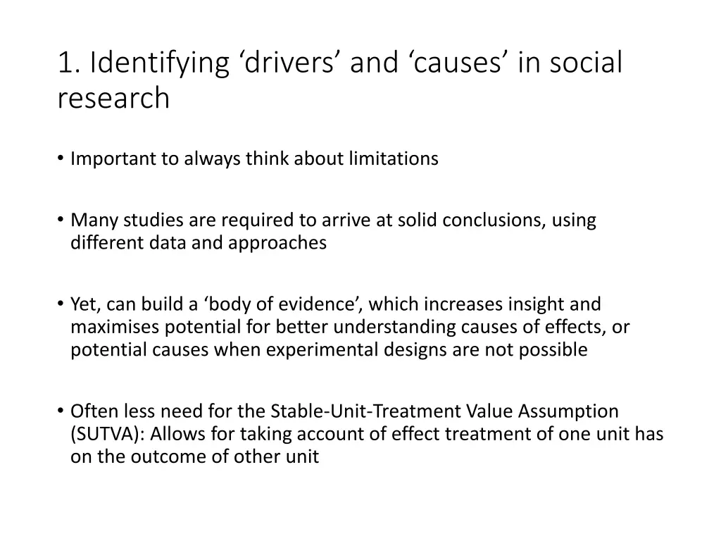 1 identifying drivers and causes in social 5
