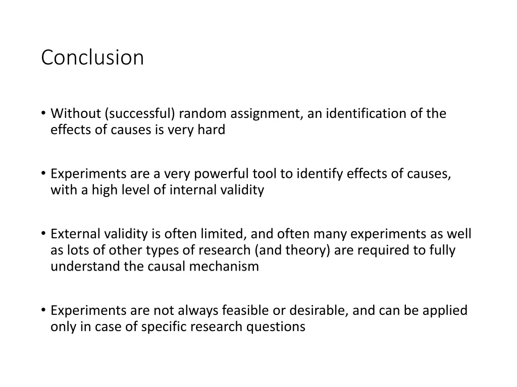 conclusion