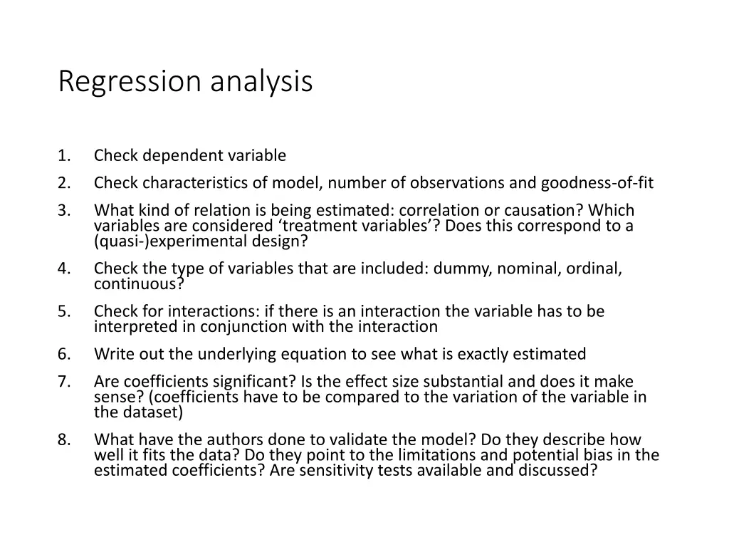 regression analysis 3
