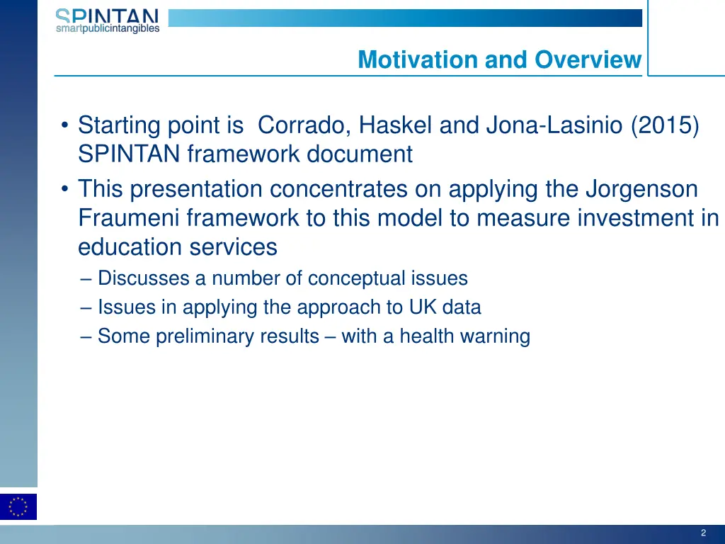 motivation and overview