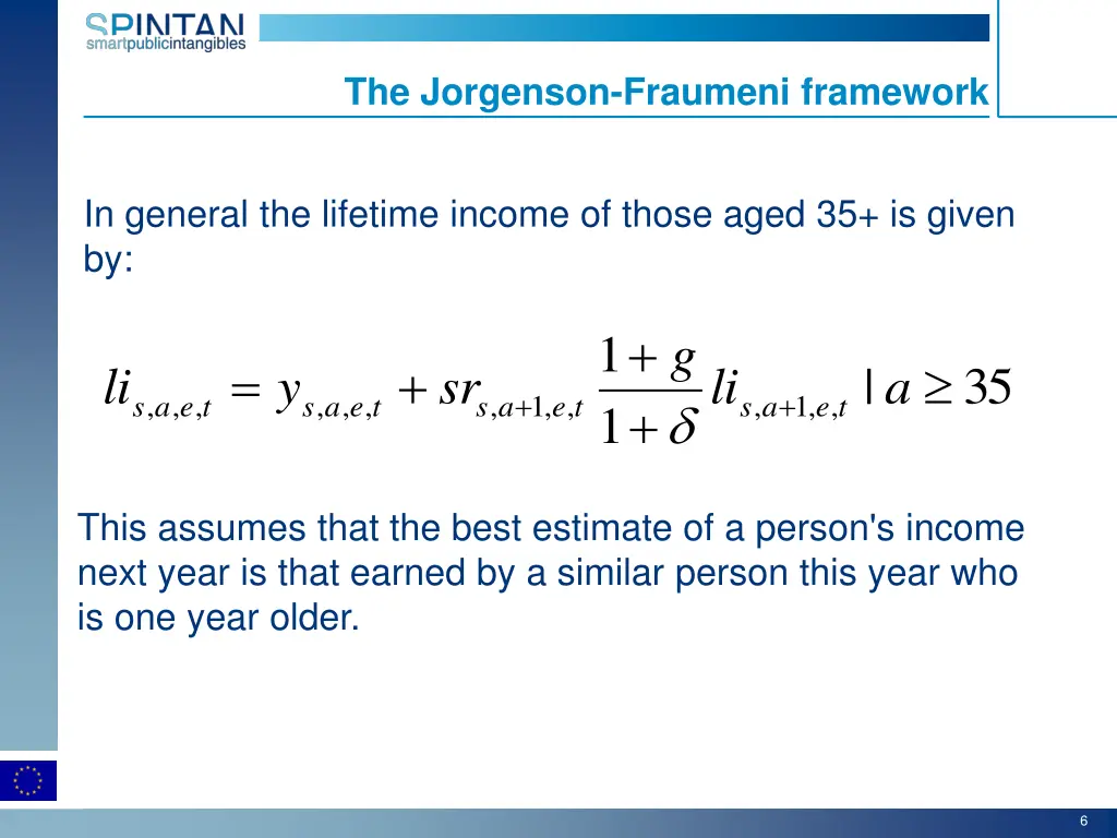 the jorgenson fraumeni framework 2