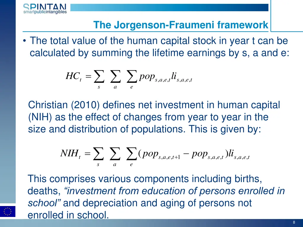 the jorgenson fraumeni framework 4