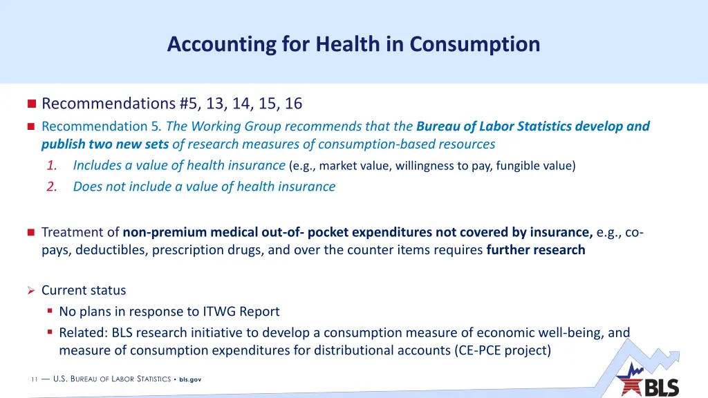 accounting for health in consumption