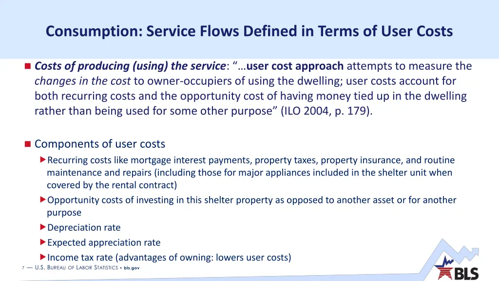 consumption service flows defined in terms