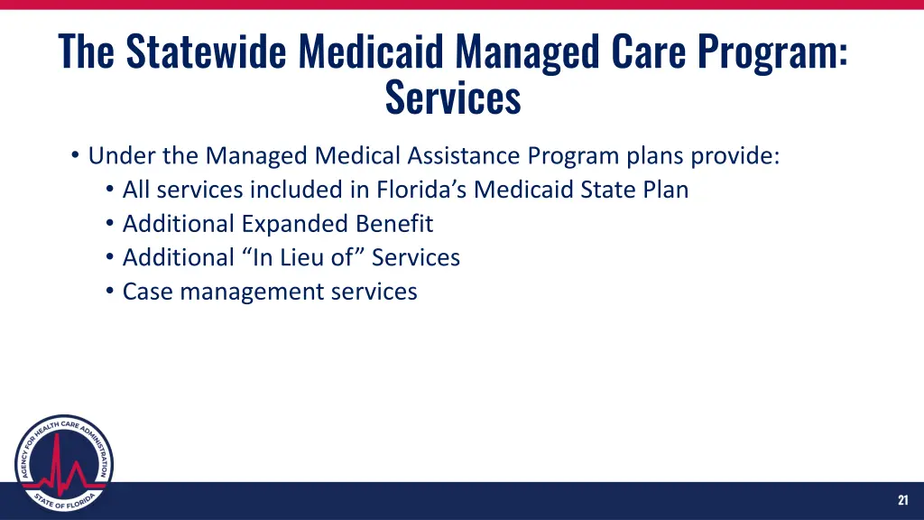 the statewide medicaid managed care program 2